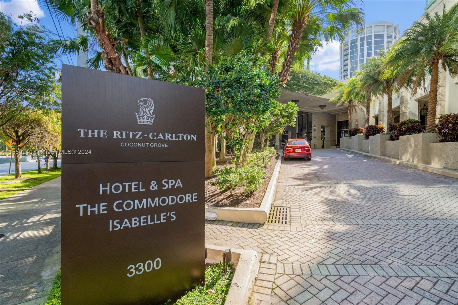 Live  at the Ritz-Carlton Coconut Grove one of Miami's most prestigious neighborhoods. Offering a lu