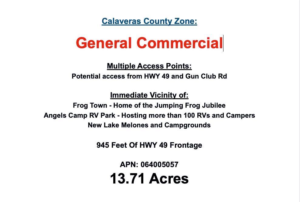 Photo of 1 Gun Club Rd in Angels Camp, CA