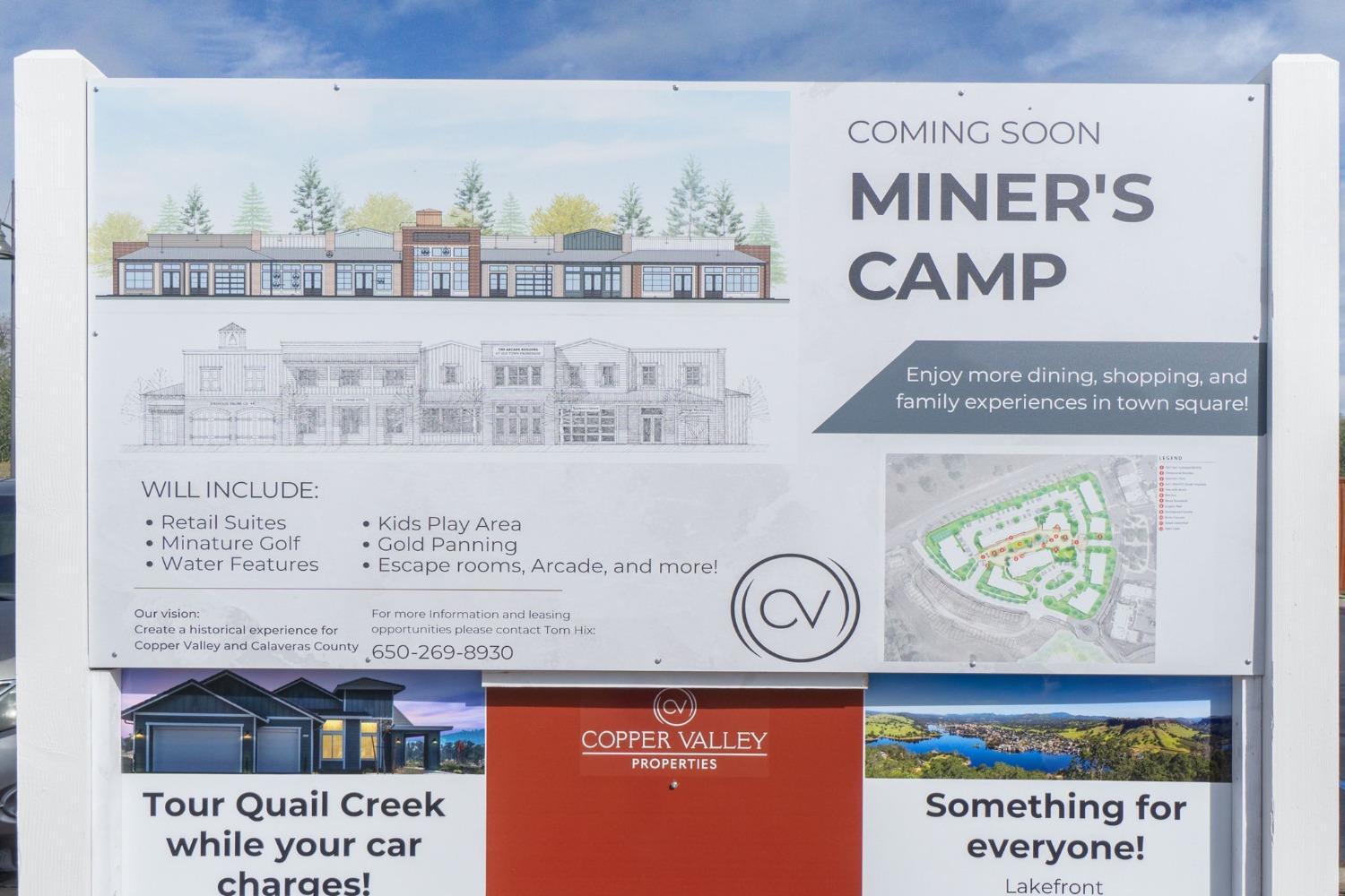 Coming Soon at Copper Square "Miner's Camp"