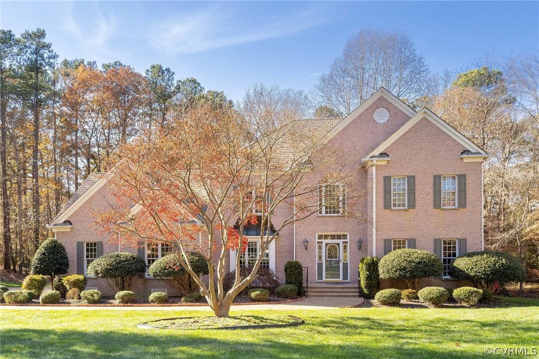 Bexley Beauty!  Nestled on a .82 acre corner lot, this transitional three-sided brick home has so mu