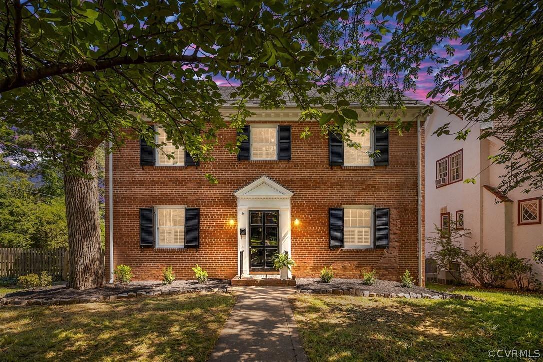 Just wait until you enter this newly renovated charming 1930's brick colonial situated on a large co