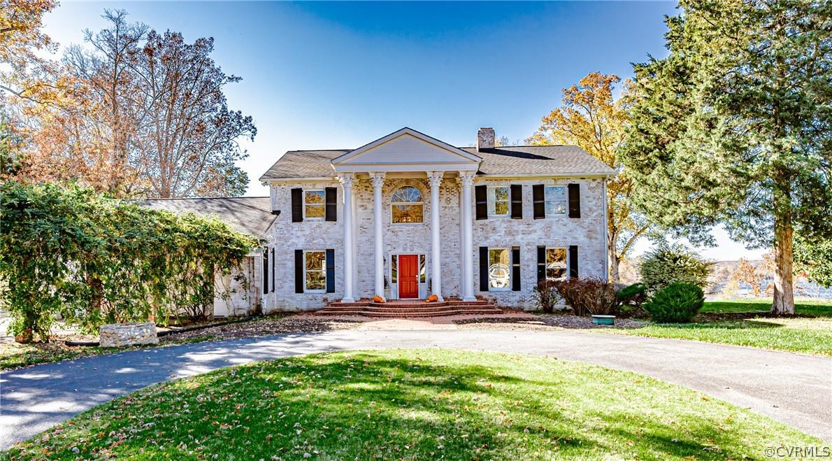 You are going to fall in LOVE with this nicely updated, James River, luxury estate sitting on 3.5 AC