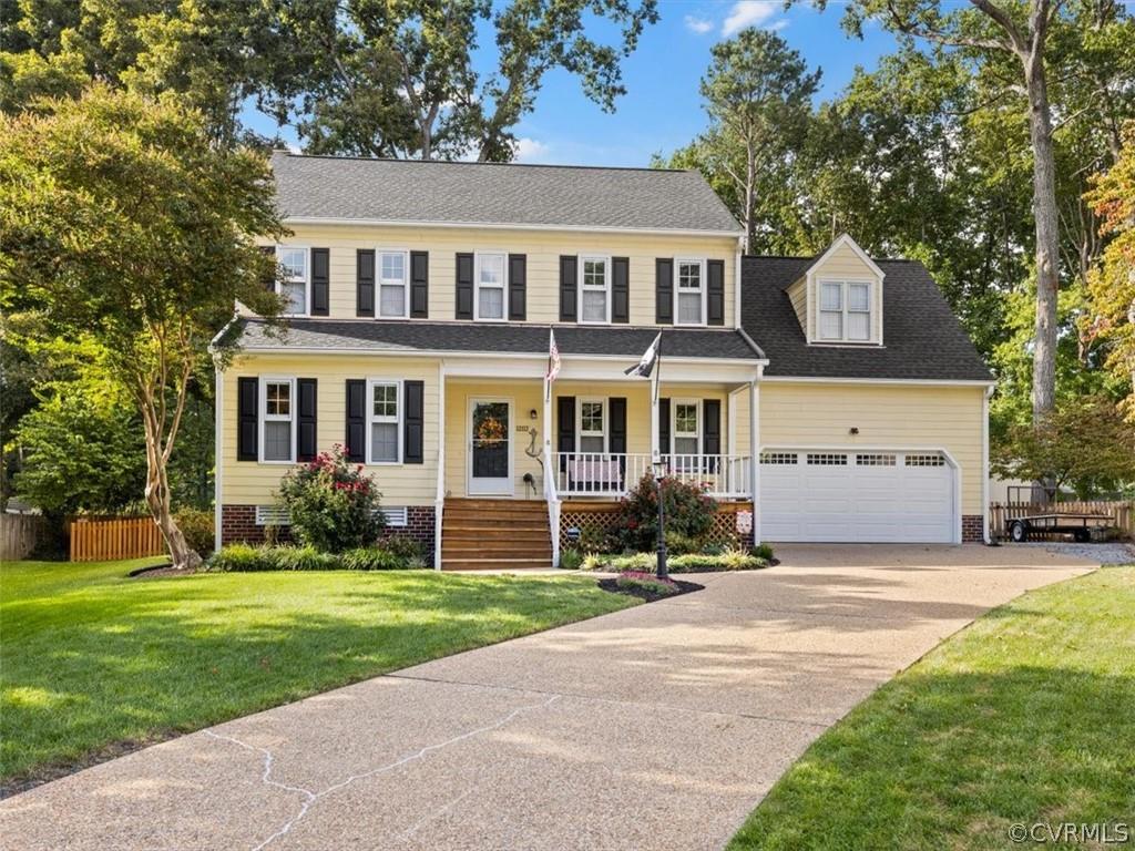 This gorgeous, truly move-in ready home is located on a cul-de-sac in the West End of Henrico's popu