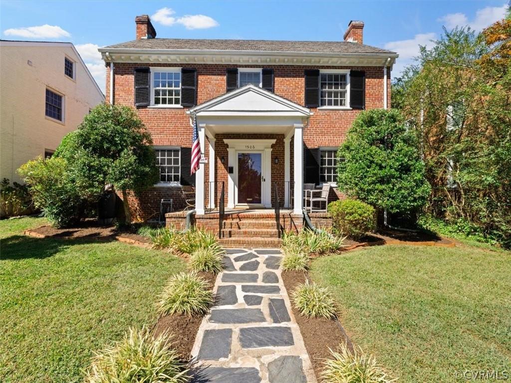 LOCATION! Welcome to this pretty Richmond Brick & Slate Colonial that offers one of the most excepti