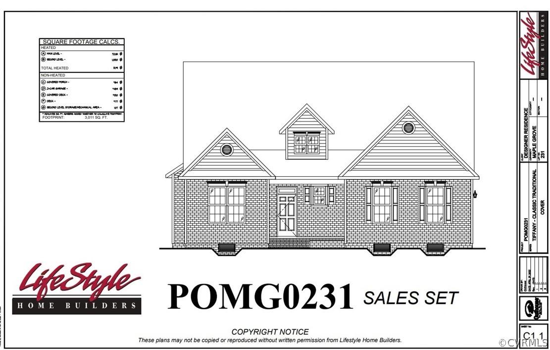 Welcome to Maple Grove! Lifestyle Home Builders presents the Tiffany floor plan. This stately four s