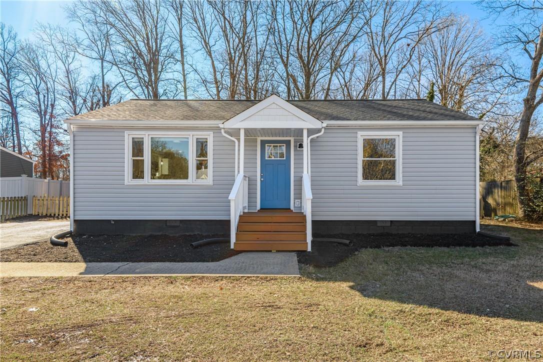 A must see completely renovated Ranch! This home features an eat-in kitchen with all new shaker cabi