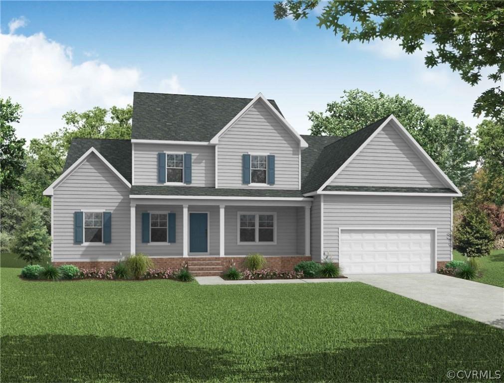 Welcome to Lot 5 Kensington Ln, the Leigh floor plan to-be-built situated on a 2.82 acre lot w/ 3,20