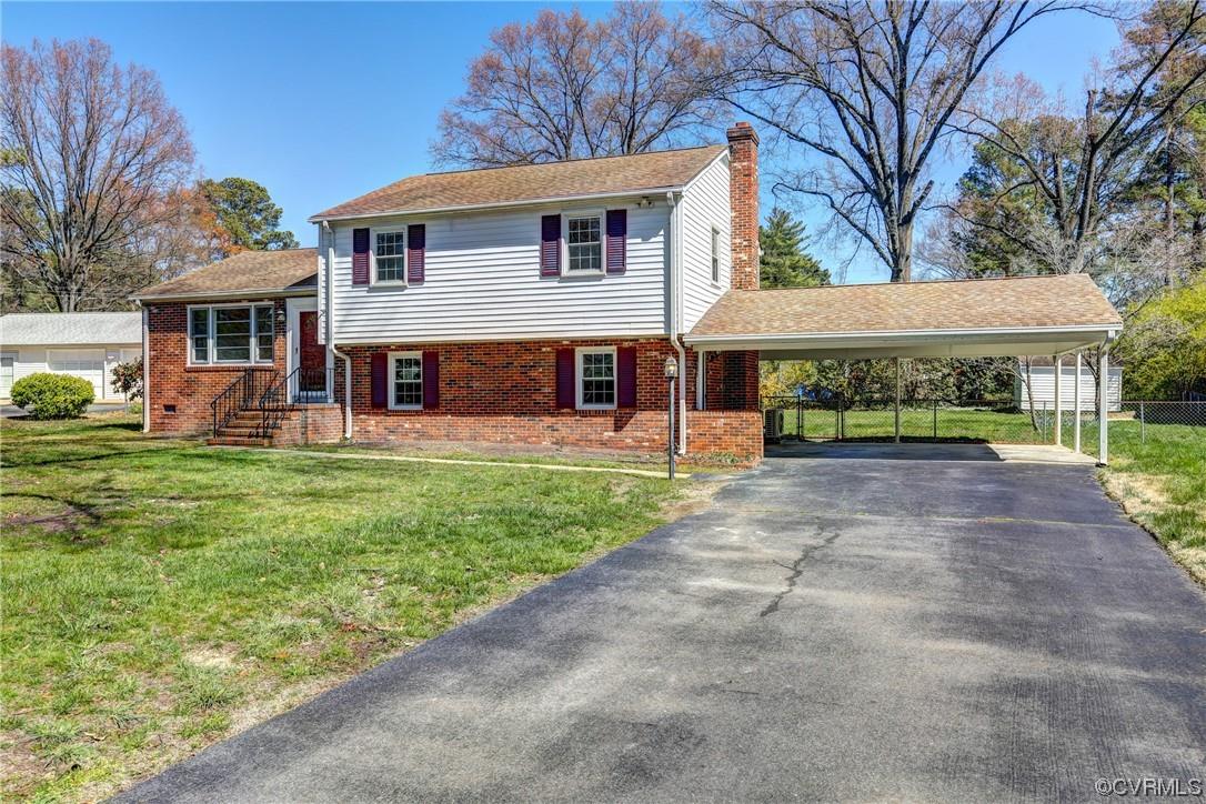 Welcome to 8207 Colebrook Road.  A solidly built Tri-Level home located in the Wildwood/Chamberlayne