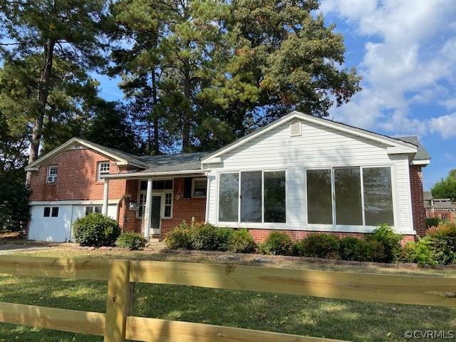 Check out this 3 bedroom brick rancher with 2-car attached garage! 2 bedrooms 1 bath on first floor 