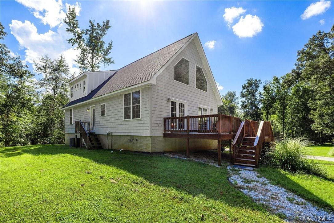This 3-Bedroom, 3-Full Bath property sits on over 10 PRIVATE ACRES at the end of a Quiet Cul-de-Sac 